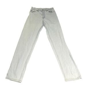 VTG Levis 550 Orange Tab Jeans Mens 30x34 Blue Light Wash Relaxed Fit Tapered